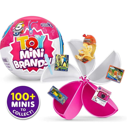 Zuru 5 Surprise Mini Brands Toys Zuru Mystery Blind Box Original Miniature Toy Childrens Surprise Blind Box Toy Gifts Cute Toys Good Vibrations