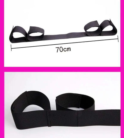 Sex Toys For Couples Flirting Adjustable Erotic Handcuffs Neck Ankle Bondage Harness Open BDSM Adult Games Restraints Chastity GOOD Vibrations