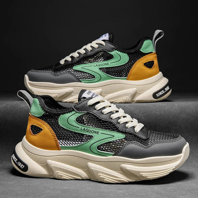 2025 Trendy Sneakers for Men Shoes Summer Outdoor Wear-Resistant Casual Sports Skateboard Shoes Fashion Breathable Shoes