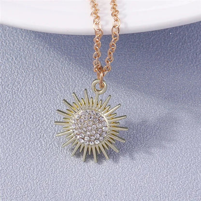 Fashion Cross Necklace for Women Men Gold Silver Color Dazzling Crystal Jesus Crucifix Necklace Christian Jewelry Wholesale Good Vibrations