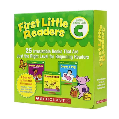 Level A-H First Little Readers Booklets Parent Pack Guided Reading Irresistible Books Kids Learning English Book Montessori Good Vibrations