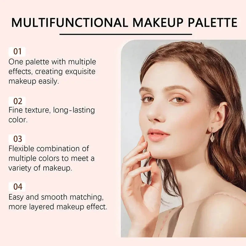 Multifunctional Portable Makeup Palette Good Vibrations