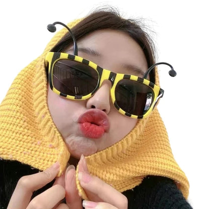 Party Sunglasses Funny Sunglasses Creative Eyeglasses Fancy Dress Props Summer Party Sunglasses Novelty Eyeglasses Good Vibrations