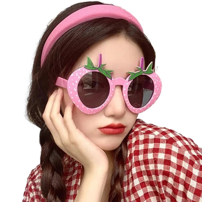Party Sunglasses Funny Sunglasses Creative Eyeglasses Fancy Dress Props Summer Party Sunglasses Novelty Eyeglasses Good Vibrations
