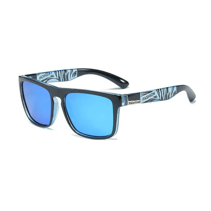 Fashion Square Vintage Polarized Sunglasses Men Women Retro Driving Fishing Luxury Brand Designer Sun Glasses UV400 Eyewear Очки Good Vibrations