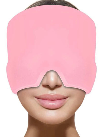 Ice Cap Hat headache hat Gel Hot Cold Ice Cap For Ice Hat Eye Mask Stress Pressure Good Vibrations