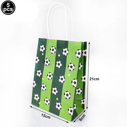 Soccer Party Disposable Tableware Paper Plates Cups Napkins Tablecloth Soccer Birthday Party Decoration Good Vibrations