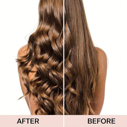 3pc Satin Heatless Curling Rod with Hair Caps, Soft Overnight Curling Rod Headband for Long Hair, DIY Hairstyling Tools Good Vibrations