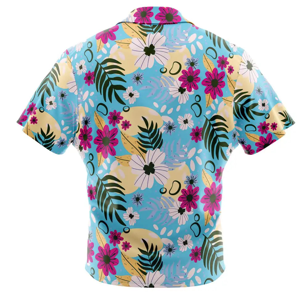 Zelda Spiritual Stones Zelda Button UpHawaiian ShirtFashion Trend Breathable Loose Versatile Casual Sports Summer Men Good Vibrations