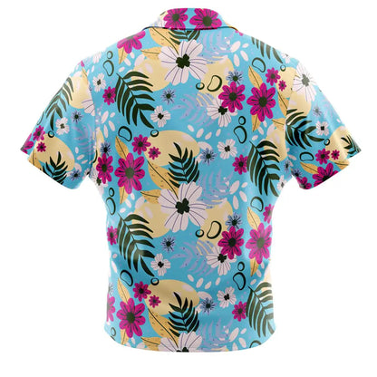 Zelda Spiritual Stones Zelda Button UpHawaiian ShirtFashion Trend Breathable Loose Versatile Casual Sports Summer Men Good Vibrations