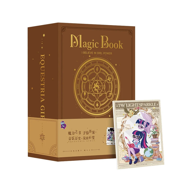KAYOU Genuine My Little Pony Card Cute Funny Party Friendship Eternal Cards SGR Princess Anime Game Collectible Cards Toys Gifts Good Vibrations