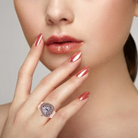 Women Finger Watch Heart Shape Finger Ring Watch Female Valentine's Day Gift Good Vibrations