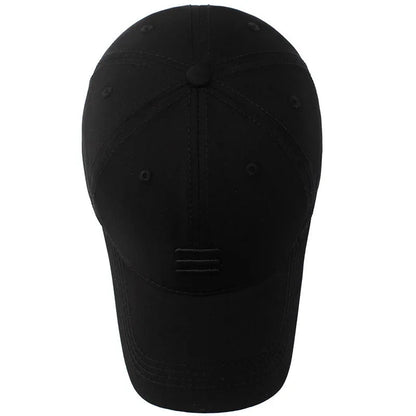 Three Horizontal Lines Embroidery Baseball Caps Spring and Autumn Outdoor Adjustable Casual Hats Sunscreen Hat Good Vibrations