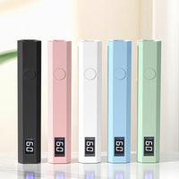 YIKOOLIN Convenient Handheld Nail Dryer Lamp UV/LED Nail Curing All Gel Polish Nail Art Tool USB Rechargeabl Nail Lamp Good Vibrations