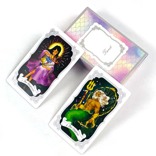 Tarot Cards A 78 Beautiful Tarot Cards For Divination Party Game Board Games,Ideal For Travel, Spiritual Practices & Gifts Good Vibrations