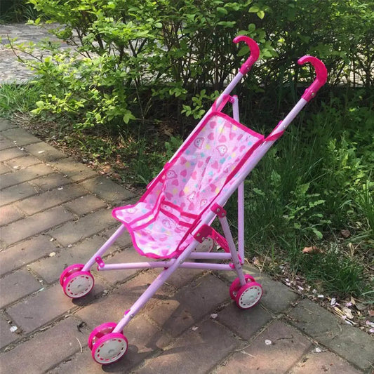 Toys For 1 Year Old Toys For 9 Year Old Boys Pretend Play Foldable Doll Stroller Toddler Learning Toy Girls' Imagination Booster Good Vibrations