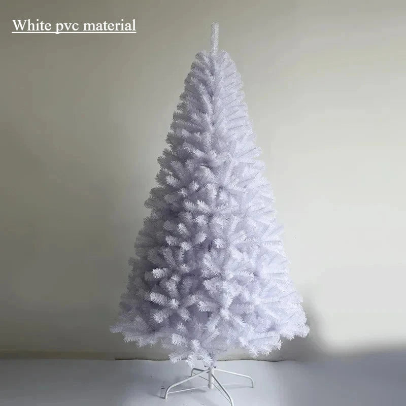 Artificial Christmas Tree PVC Encrypted White Christmas Tree 90cm-210cm Christmas  Party Atmosphere Home Decoration Supplies Good Vibrations