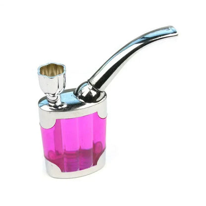 Complete set Cleanable Acrylic Smoking Pipe Fashion Microfilter Tobacco Pipe Circulation Reduce Tar Smoke filter Cigarette Tool Good Vibrations