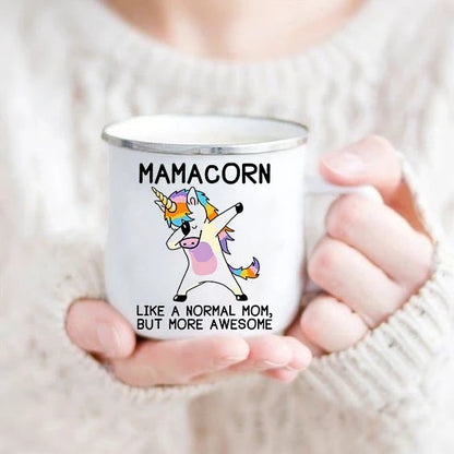 Mothers Day Gift for mom Mommy Birthday Gifts Best Mom Ever Mug Mommy Coffee Mugs Mother drink cup tea enamel cups Good Vibrations Adult Super Store