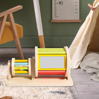 Rotating Drum Toy Early Educational Toy for Infant Boys Girls 2 Years Old Good Vibrations