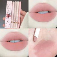 Nude Lip Liner Pencil Matte Waterproof Long Lasting 3D Lips Plump Lipstick Natural Outline Lip Contour Line Makeup Lipliner Pen Good Vibrations