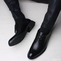 2025 new Fashionable versatile Men Shoes Heightening Shoes Spring  British Casual Business flats Casual comfortable Shoes Good Vibrations