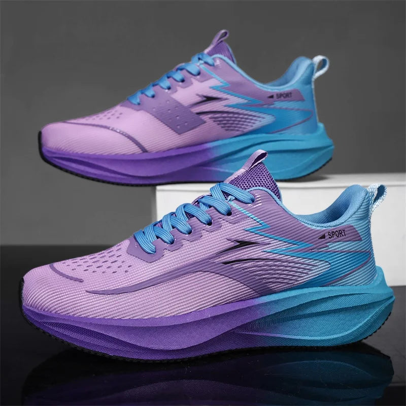 Running Shoes Men MarathonCarbon Board Speciality Sports Breathable Lightweight Women's Comfortable Athletic Outdoor Sneakers Good Vibrations