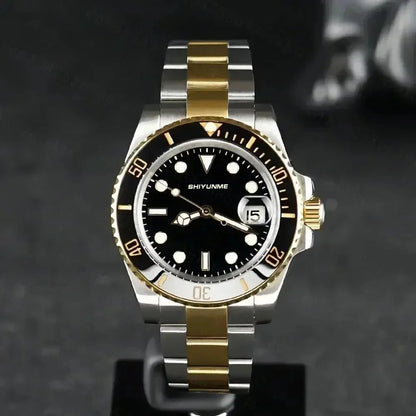 WATCH1 Store  Men's 904L Automatic Mechanical Watch Stainless Steel Bracelet Ceramic Waterproof Sapphire Glass Good Vibrations