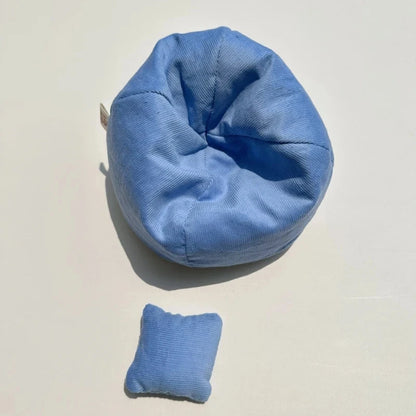 Labubu Doll Sofa for Labubu Mini Lazy Sofa Bed V1 V2 V3 DIY Clothing Accessories Cute Doll Cushion Children's Toy Gift Good Vibrations