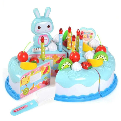 Children Pretend Goodies Play Simulated Kitchen Toys Plastic Cutting Food Kids Toy Object Cognition Boys Girl Birthday Gifts TMZ Good Vibrations