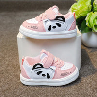 Kids Baby Sneakers Boys Girls Running Casual Footwear PU Leather Non-slip Toddler Kids Soft Comfortable Children Sports Footwear Good Vibrations