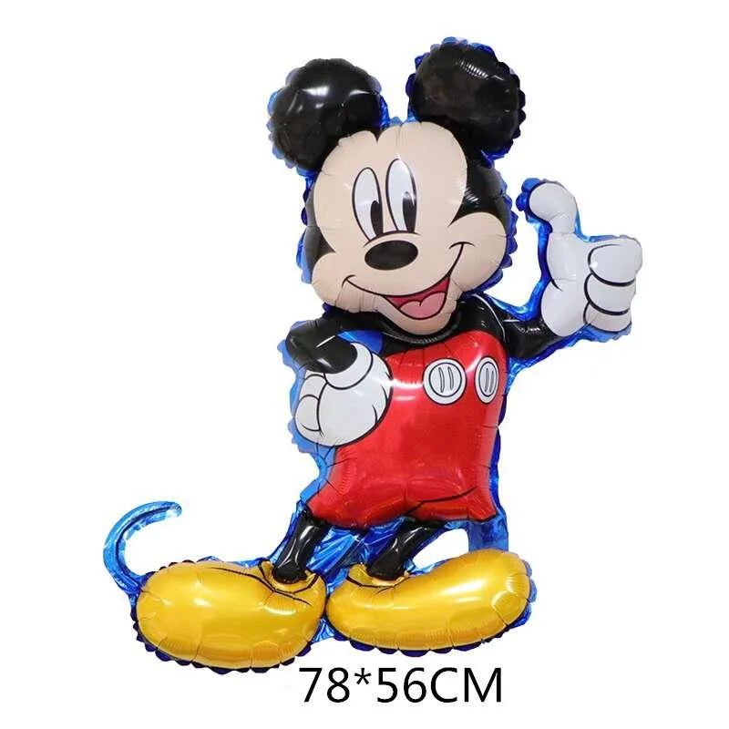 Mickey Mouse Theme Disposable Tableware Cups Plate Baby Children Birthday Party Supplies Boy Family Good Friend Party Decoration Good Vibrations
