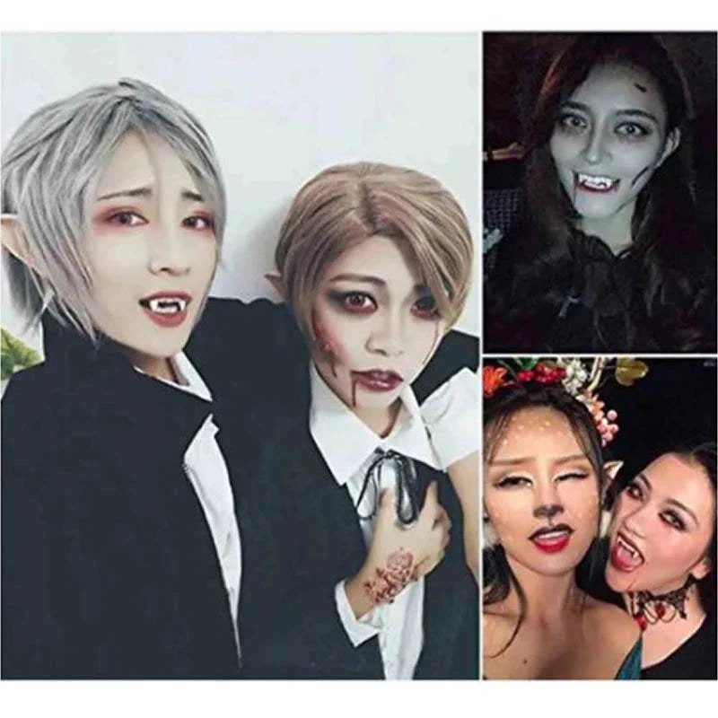 Cosplay Fairy Pixie Elf Ears Soft Vampire Ear Prop Angel Anime Party Dress Up Costume Accessories for Halloween Christmas GOOD Vibrations