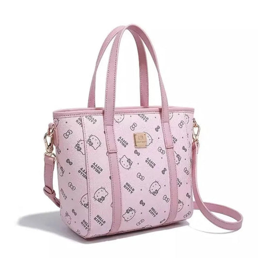 Hello Kitty Handbags Women Fashion Satchel Portable Tote Purses and Handbags Crossbody Bags for Women Designer Bag Good Vibrations