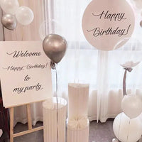 Folding Paper Cake Stand Wedding Decoration Props Dessert Table Rack Birthday Party Event Decoration Ornaments Baby Shower Decor Good Vibrations