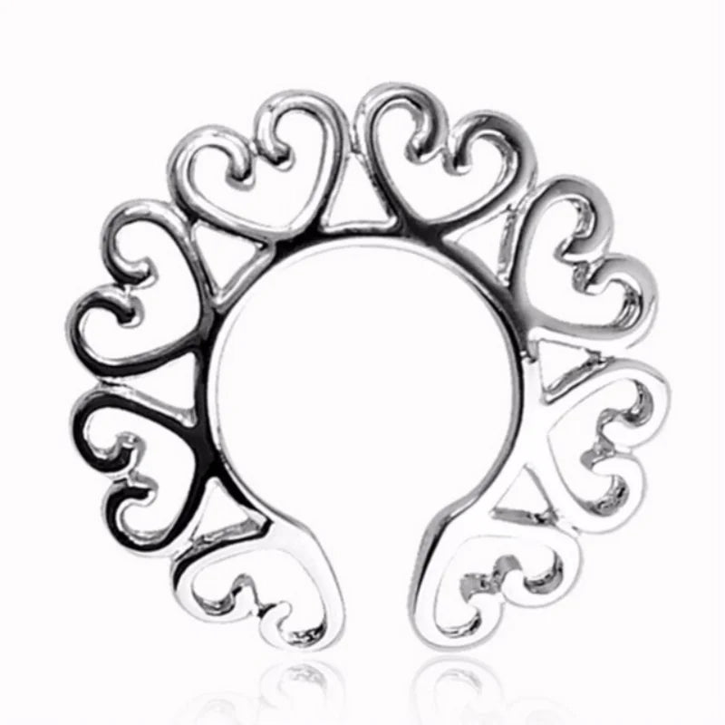 Straight Rod Snake Wing Nipple rings Breast Ring Heart Shaped Adjustable Nipple Piercing Human Jewelry Good Vibrations