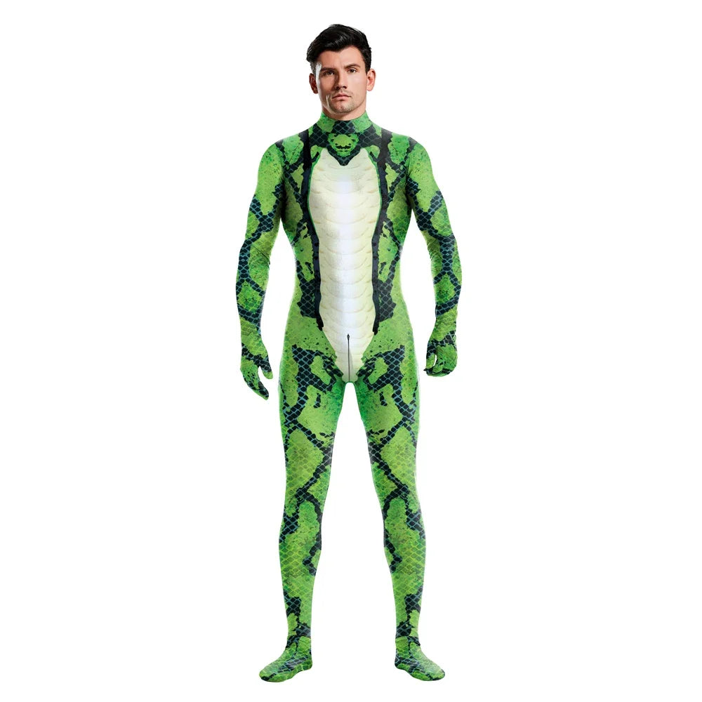 Halloween Costume For Women Men Cosplay Costume Carnival Purim Festival Party Outfit Zentai Bodysuits#1#W Good Vibrations