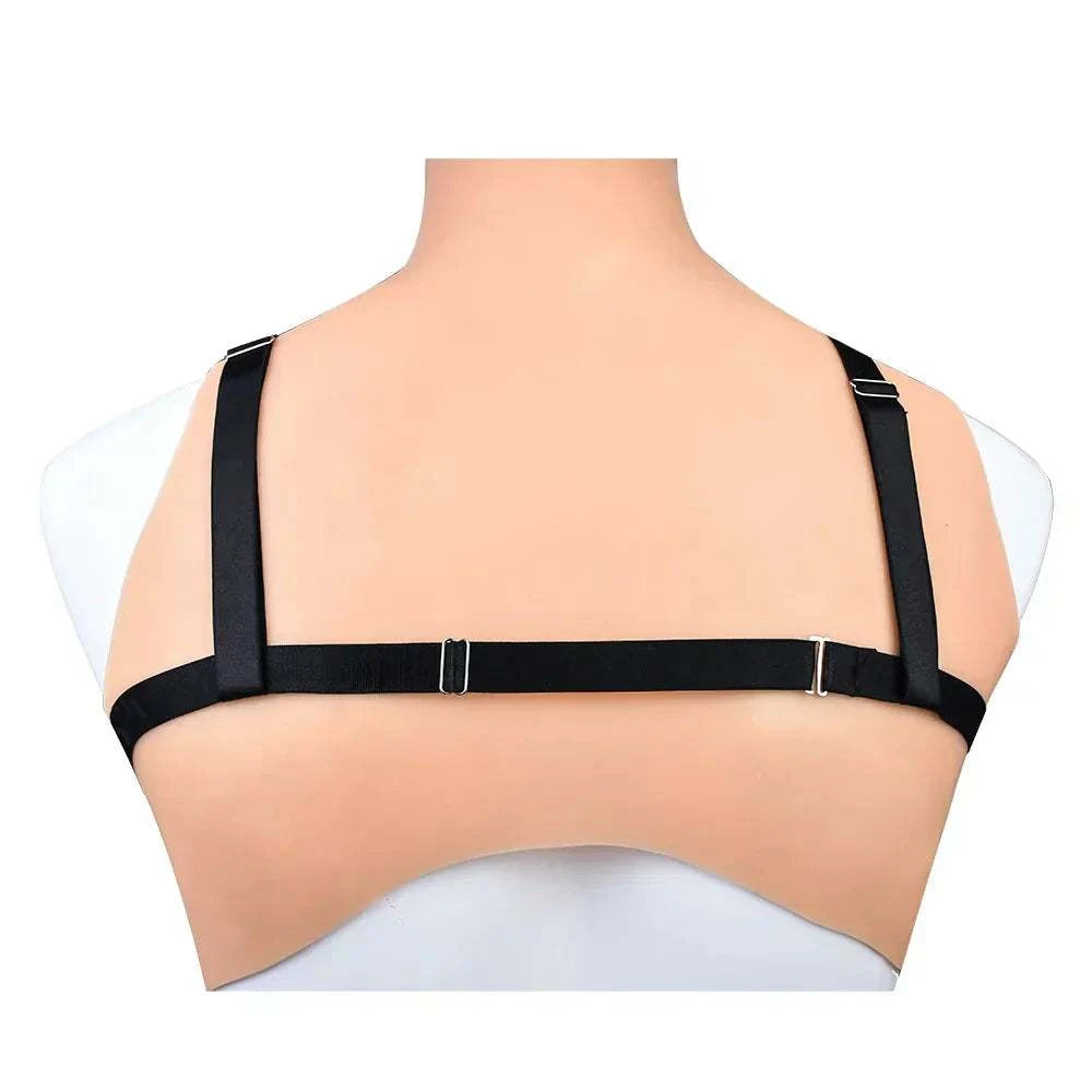 QKKQ 1 Pair Female Metal Bondage Nipple Clamp with Chain, stainless steel breast clip for couples.