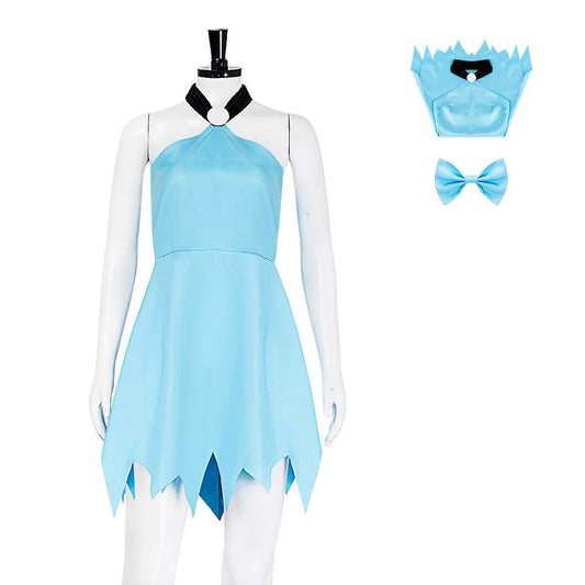Womens Betty Rubble Cosplay Costume Flintstone Adult Costume Women Flintstone Betty Costume Party Caveman Costume Good Vibrations
