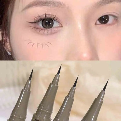 Slim eyeliner is waterproof, sweat-proof, long-lasting and non-smudged. Newbie brown eyeliner liquid pen Good Vibrations