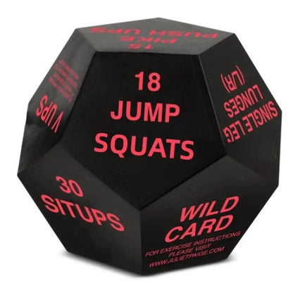 Fitness Game Dice PU Foam 12 Sides Rounded Numbers DiceEnjoy New Exercise Methods Anywhere Add Surprise Fun To Fitness Routine Good Vibrations