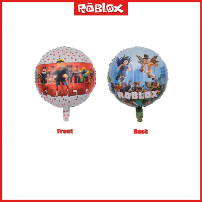 ROBLOX Birthday Foil Balloons Set Cartoon Party Decoration Supplies Baby Shower Favor Game Gift Number Balloon Boy Toy diy Good Vibrations