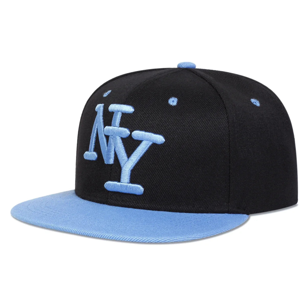 Unisex NY Letter Embroidery Hip-hop Hats Spring Autumn Outdoor Adjustable Casual Baseball Caps Sunscreen Hat Sports Cap Good Vibrations