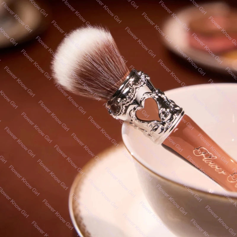 Flower Knows The Sweetie Bear Rounded Blush Brush  Loose Powder makeup Brushes Good Vibrations