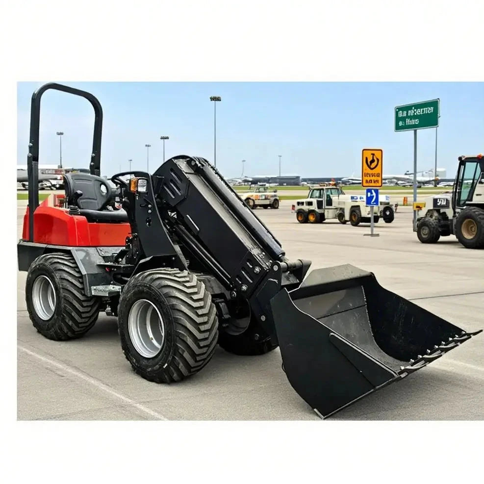 Mini Telescopic Front Wheel Loader Small Arm Earthmoving Machinery Factory Direct Customized Sales Good Vibrations