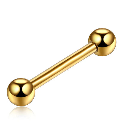 1PC Stainless Steel Heart Shaped Tongue Ring Barbell Tongue Piercing Cute Bar Ear Tragus Studs Labret Piercing Body Jewelry Good Vibrations