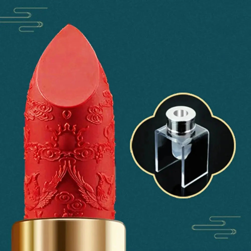 Lipstick Stripper Useful Washable Soft Lip Balm Mold Compact High Toughness Mould Holder Good Vibrations