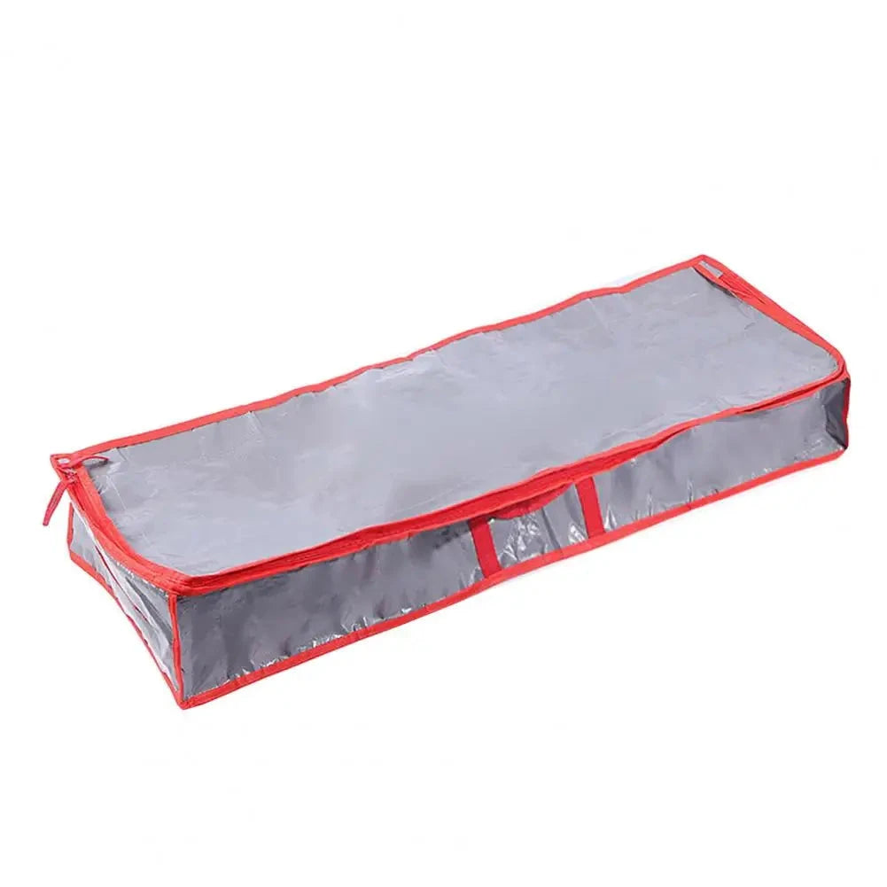 Christmas Tree Storage Bag Gift Wrapping Storage Box Durable Christmas Wrapping Paper Storage Bag Foldable Xmas Tree Organizer Good Vibrations