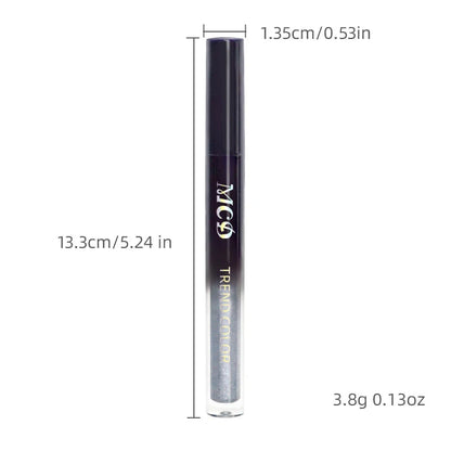 13-Shade Waterproof Liquid Eyeshadow Palette - High Shine  Long-Lasting & Smudge-Proof Makeup Set for Glamourous Looks glitter Good Vibrations