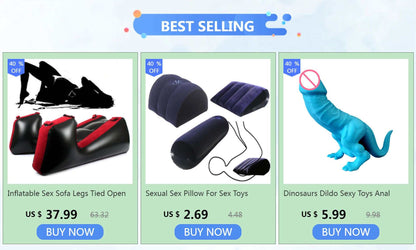 Inflatable sex pillows and sofa set for adult magic games and erotic positions.